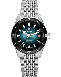 Rado - Swiss Automatic Captain Cook Stainless Steel Bracelet Watch 39mm - Lyst