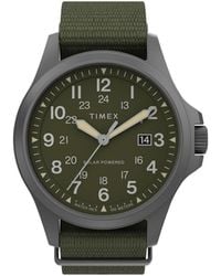 Timex - Solar Fabric Strap Watch 41 Mm - Lyst
