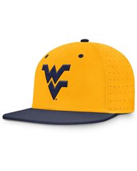 Nike - West Virginia Mountaineers On-field Dugout True Performance Fitted Hat - Lyst