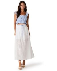 Steve Madden - Brooklyn Square Neck Sleeveless Top - Lyst