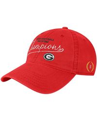 Legacy Athletic - Georgia Bulldogs College Football Playoff 2022 National Champions Adjustable Hat - Lyst