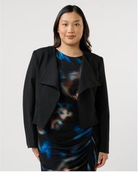 Estelle - Plus Size Eboni Cropped Jacket - Lyst