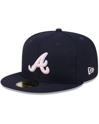 KTZ - Atlanta Braves 2024 Mother's Day On-field 59fifty Fitted Hat - Lyst