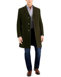 Nautica - Barge Classic Fit Wool/cashmere Blend Solid Overcoat - Lyst