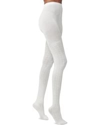 Hue - Cable Sweater Tights U24245 - Lyst
