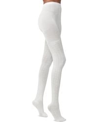 Hue - Cable Sweater Tights U24245 - Lyst