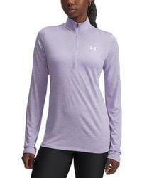 Under Armour - Twist Tech Quarter-zip Logo Top - Lyst