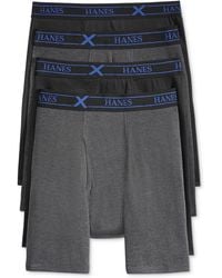hanes x temp 4 way stretch mesh boxers