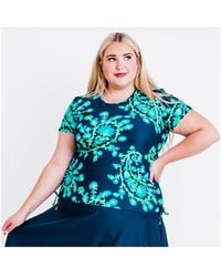Calypsa - Plus Size Flowy Swim Skort - Lyst