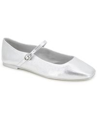 Kenneth Cole - Jasper Square Toe Ballet Flats - Lyst