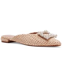 Madden Girl - Ditzy Embellished Pointed-toe Flat Mules - Lyst