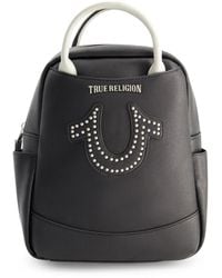 True Religion - Studded Horseshoe Mini Backpack - Lyst
