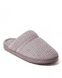 Dearfoams - Serena Marled Chenille Scuff House Slipper - Lyst