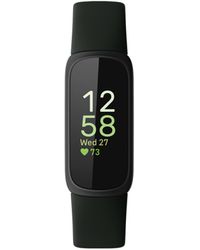 Fitbit Inspire 3 Midnight Zen Wellness Tracker Watch, 19.5mm - Black