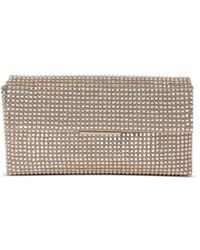 Badgley Mischka - Woman's Jayden Fully Crystal Mini Envelope Clutch - Lyst
