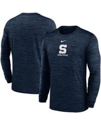 Nike - Penn State Nittany Lions 2025 Sideline Velocity Performance Long Sleeve T-shirt - Lyst