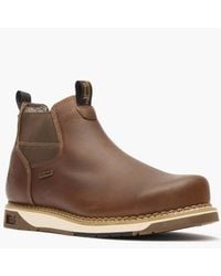 Georgia Boot - Amp Lt Wedge Steel Toe Waterproof Chelsea Work Boot - Lyst