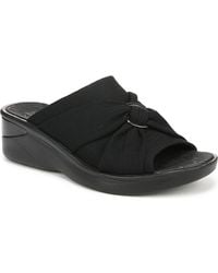 LifeStride - Serenade Washable Slide Wedge Sandals - Lyst