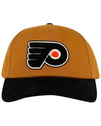 American Needle - Tan/black Philadelphia Flyers Burnett Adjustable Hat - Lyst