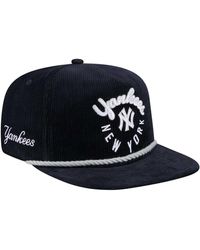 KTZ - New York Yankees Full Circle Corduroyâ Golfer Adjustable Hat - Lyst