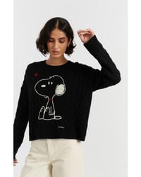 Chinti & Parker - Wool Cashmere Snoopy Cable Sweater - Lyst