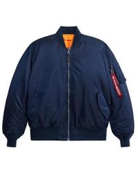 Alpha Industries Def Jam 40th Anniversary X Alpha Ma-1 in Blue for