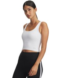 Under Armour - Motion Print Cropped Tank Top - Lyst
