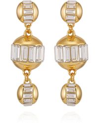 Vince Camuto - Crystal Sphere Drop Earrings - Lyst