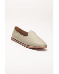 Epilogue Shoes - Dalya Leather Slip On Flats () - Lyst