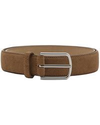 Mango - Nappa Leather Belt - Lyst