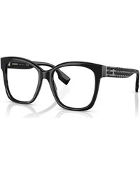 Burberry - Square Eyeglasses - Lyst