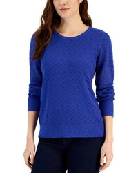 Style & Co. - Pointelle Mixed-stitch Sweater - Lyst
