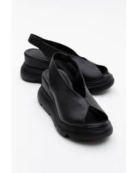 Forever & Always Shoes - Sam Leather Platform Sandal () - Lyst