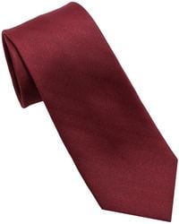 DKNY - Matte Satin Slim Design Tie - Lyst