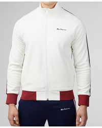 Ben Sherman - Taped Tricot Track Top Jacket - Lyst