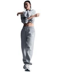 Nike - Sportswear Phoenix Fleece High-rise Oversized Sweatpants - Lyst
