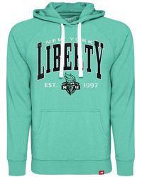 Sportiqe - And New York Liberty Olsen Raglan Tri-blend Pullover Hoodie - Lyst