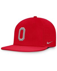 Nike - Ohio State Buckeyes On-field Dugout True Performance Fitted Hat - Lyst