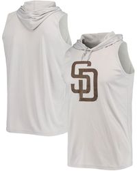 Stitches - San Diego Padres Sleeveless Pullover Hoodie - Lyst