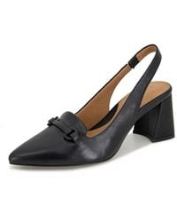 Gentle Souls - Dionne Pointed-toe Block-heel Slingback Pumps - Lyst