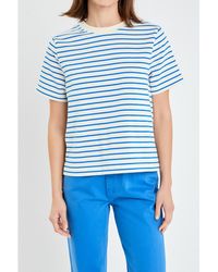 English Factory - Stripe T-shirt - Lyst