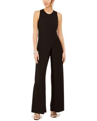 adrianna papell colorblock jumpsuit