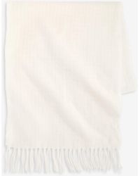 Style & Co. - Box Check Weave Solid Feathersoft Wrap Scarf - Lyst