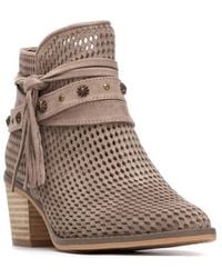 Xti - Refresh Collection Suede Ankle Booties - Lyst