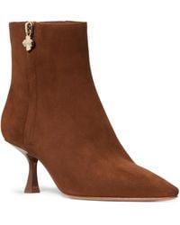 Kate Spade - Adele Stiletto Suede Booties - Lyst