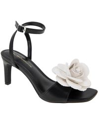 BCBGeneration - Toori Ankle Strap Buckle Floral High Heel Dress Sandals - Lyst