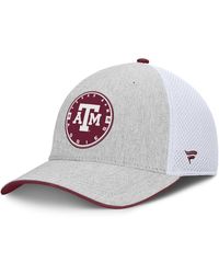 Fanatics - Heather Gray/white Texas A M aggies trigger Flex Hat - Lyst