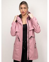 Jacket - Aurora Cape Raincoat - Lyst