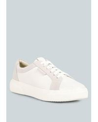 Rag & Co - Endler Color Block Leather Sneakers - Lyst