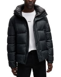 BOSS - Boss By Water-repellent Regular-fit Puffer Jacket - Lyst